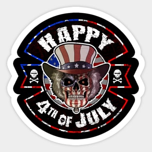 Happy 4th of July Sticker